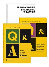 PAKIET: Prawo cywilne i handlowe w zarysie + Prawo cywilne. Przed egzaminem + Prawo spółek handlowych. Przed egzaminem